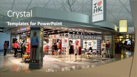  Presentation with hong kong airport - PPT layouts featuring hong-kong-june-04-2015 background and a gray colored foreground