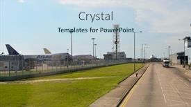  Presentation with hong kong airport - Colorful PPT theme enhanced with hong-kong-june-04-2015 backdrop and a sky blue colored foreground