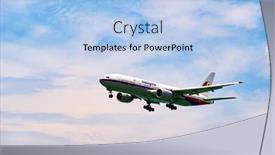  Presentation with hong kong flag - PPT theme featuring hong-kong-june-04-2015 background and a light blue colored foreground