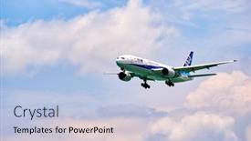  Presentation with hong kong airport - PPT theme with hong-kong-june-04-2015 background and a light blue colored foreground