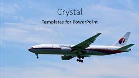  Presentation with hong kong flag - Presentation theme consisting of hong-kong-june-04-2015 background and a light blue colored foreground