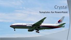  Presentation with hong kong flag - Presentation theme featuring hong-kong-june-04-2015 background and a light blue colored foreground