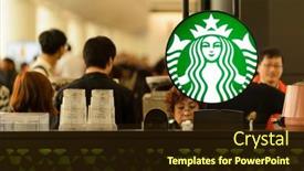  Presentation with starbucks - Amazing PPT theme having hong-kong-march-09-2015 backdrop and a wine colored foreground