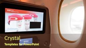  Presentation with passenger movements - Colorful slide set enhanced with hong-kong-march-09-2015 backdrop and a tawny brown colored foreground