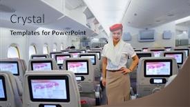  Presentation with passenger movements - Beautiful PPT theme featuring hong-kong-march-10-2015 backdrop and a light blue colored foreground