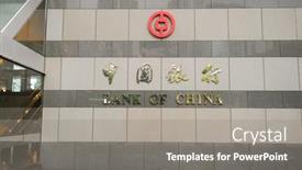  Presentation with bank building - 