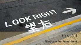  Presentation with macau - Presentation design having hong-kong-may-05-2015 background and a coral colored foreground