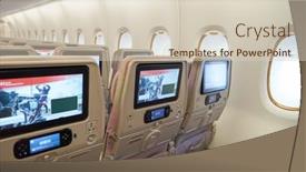  Presentation with airbus - Presentation design having hong-kong-may-12-2016 background and a soft green colored foreground