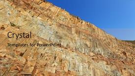  Presentation with geographical - Amazing slide deck having facade of the church of st dominic - a magnificent specimen sicilian baroque in noto sicily italy backdrop and a tawny brown colored foreground