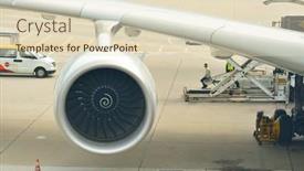  Presentation with aircraft engine - 