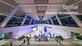  Presentation with commerce international - Slide set with white wooden weathered texture backgrounds close up background and a light gray colored foreground