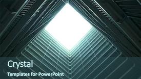  Presentation with housing - Presentation design enhanced with hong kong public housing apartment background and a ocean colored foreground