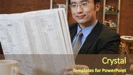  Presentation with billards pool table ready - PPT layouts with hong kong restaurants - happy middle aged businessman reading background and a tawny brown colored foreground