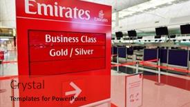  Presentation with united airline - PPT layouts consisting of hong-kong-september-09-2015 background and a red colored foreground