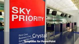  Presentation with hong kong airport - Slide deck featuring hong-kong-september-09-2015 background and a ocean colored foreground