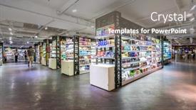  Presentation with shopping experience - Presentation design featuring hongkong-china-may-28 background and a gray colored foreground