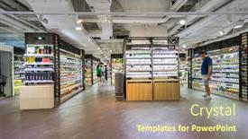  Presentation with shopping experience - Slide set with hongkong-china-may-28 background and a coral colored foreground