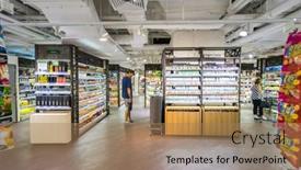  Presentation with shopping experience - Cool new PPT theme with hongkong-china-may-28 backdrop and a coral colored foreground