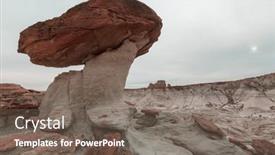  Presentation with utah - Amazing presentation having hoodoos-formation-in-the-utah backdrop and a violet colored foreground