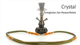  Presentation with hookah - Beautiful PPT layouts featuring hookah-isolated-on-white-background backdrop and a white colored foreground