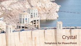  Presentation with dam construction - Cool new theme with hoover dam in arizona backdrop and a lemonade colored foreground