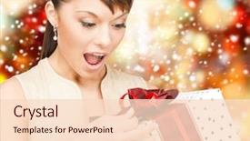  Presentation with happy holidays - Slide deck enhanced with christmas hope - celebration holidays xmas concept background and a lemonade colored foreground