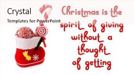  Presentation with spirit - Beautiful slides featuring hope 2016 - christmas is the spirit backdrop and a sky blue colored foreground