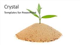  Presentation with advent hope - Cool new presentation with hope advent - young shoot grows backdrop and a  colored foreground