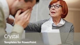  Presentation with environmental psychology man green - Presentation theme featuring hope empathy - professional psychologist reassuring suffering man background and a gray colored foreground