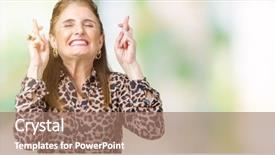  Presentation with rich purple - Presentation consisting of hopeful - beautiful middle age mature rich background and a  colored foreground