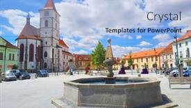  Presentation with peter - Amazing presentation design having horazdovice-czech-republic-june-10 backdrop and a light blue colored foreground