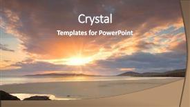  Presentation with view of the process - Slide set enhanced with horgabost beach on the isle background and a violet colored foreground