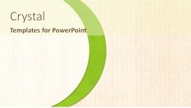  Presentation with sustainable development - Presentation design enhanced with horizontal-banner-with-frame background and a cream colored foreground