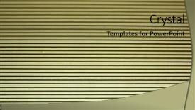  Presentation with steel - PPT layouts featuring horizontal corrugated steel wall with a green tint background and a tawny brown colored foreground