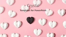  Presentation with pastel pink - PPT layouts enhanced with horizontal-holiday-pattern-from-plaster background and a lemonade colored foreground