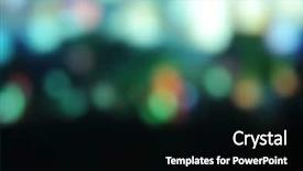  Presentation with fuzzy - Slide deck enhanced with horizontal lines - abstract fuzzy facula background and a black colored foreground