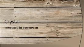  Presentation with design rustic wood wall texture - Audience pleasing slides consisting of horizontal lines - background wood wallpaper and texture backdrop and a coral colored foreground