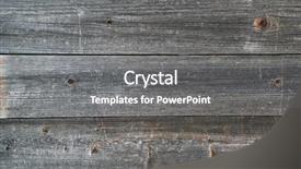 Presentation with old wood planks - Audience pleasing slides consisting of horizontal lines - old wooden planks with remnants backdrop and a gray colored foreground