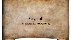  Presentation with manuscript - Cool new slide set with horizontal manuscript rough roll backdrop and a coral colored foreground