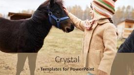  Presentation with shot - Cool new presentation with horizontal-medium-long-shot backdrop and a coral colored foreground