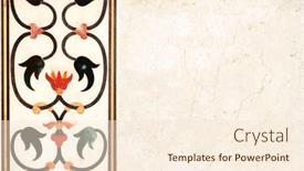  Presentation with taj mahal - Amazing presentation design having horizontal-or-vertical-banner backdrop and a cream colored foreground