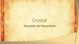  Presentation with african ethnicity - Presentation theme featuring horizontal-or-vertical-grunge-background and a cream colored foreground