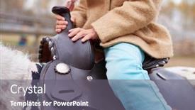  Presentation with shot - Presentation theme having horizontal-shot-of-unrecognizable background and a gray colored foreground