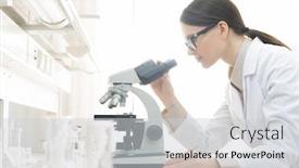  Presentation with specimen - PPT layouts consisting of horizontal-side-view-shot background and a light gray colored foreground