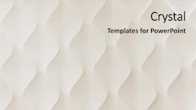  Presentation with light waves - Amazing slide deck having horizontal vertical lines - diamond waves shape texture light backdrop and a lemonade colored foreground