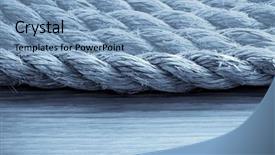  Presentation with ship - Cool new theme with horizontal vertical lines - ship ropes on wooden background backdrop and a light blue colored foreground