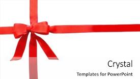  Presentation with blank whiteboard isolated on white - Presentation theme having horizontal vertical lines - two ribbons and bow isolated background and a white colored foreground