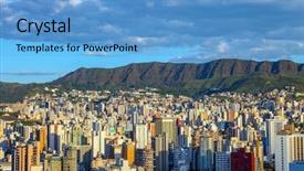  Presentation with capital punishment - PPT layouts consisting of horizonte capital of minas gerais background and a teal colored foreground