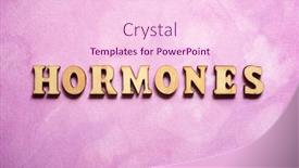  Presentation with hormones - Beautiful PPT layouts featuring hormones-text-on-a-colored backdrop and a lemonade colored foreground