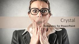  Presentation with 50th surprise birthday - Beautiful presentation theme featuring horrible surprise backdrop and a coral colored foreground